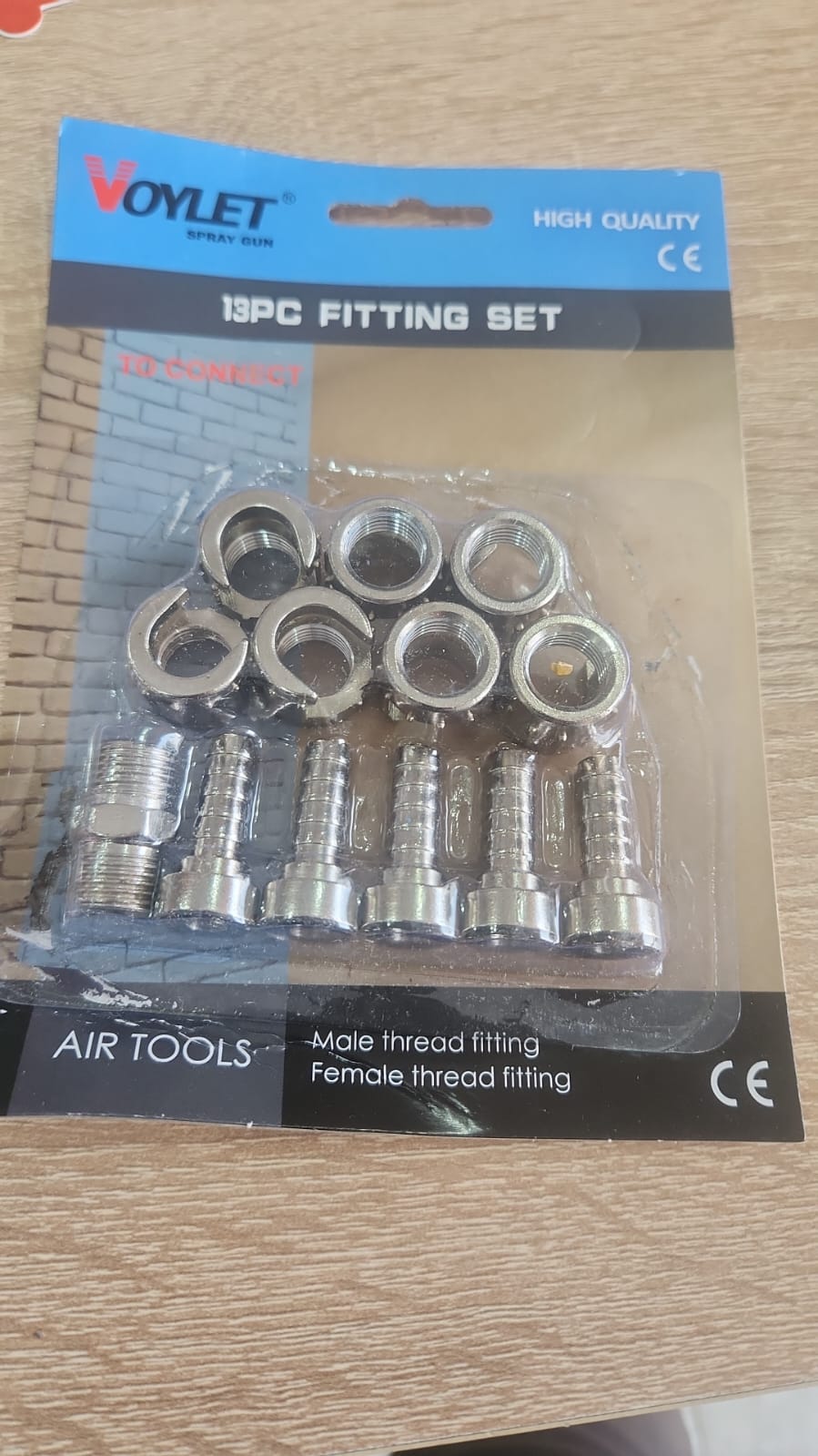 Kit de raccords pneumatiques 13 pièces – VOYLET