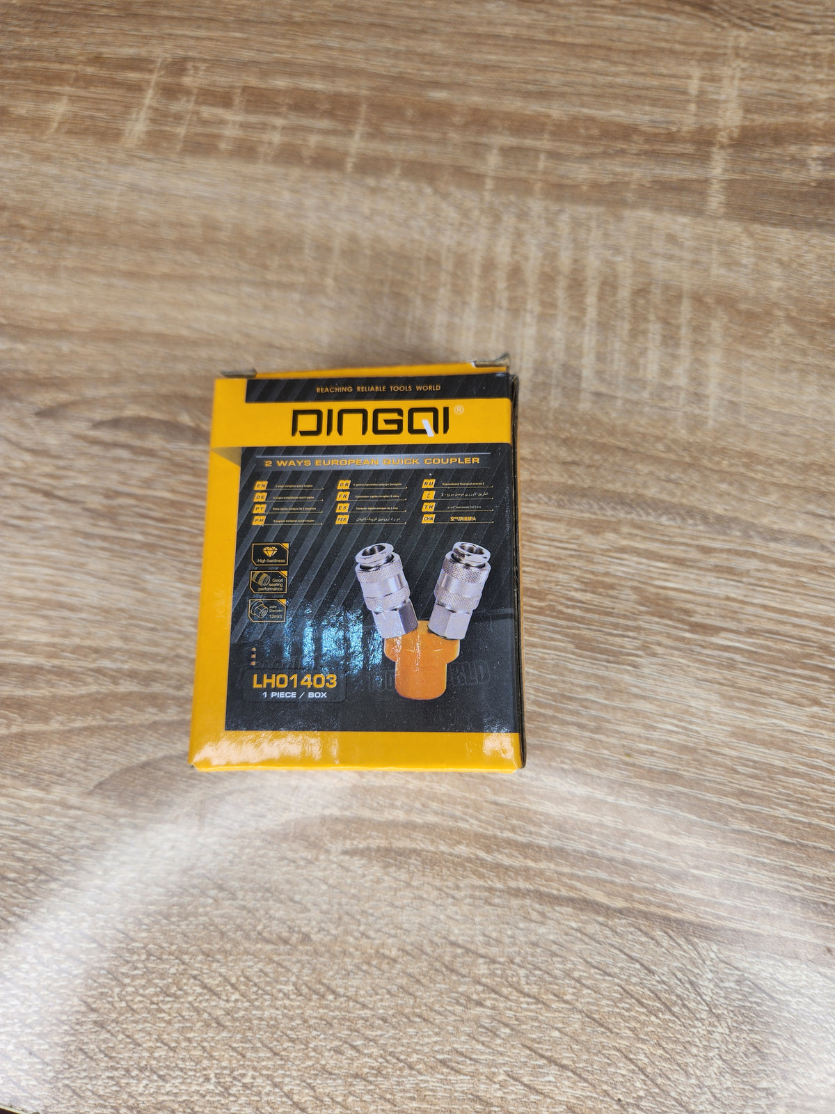 Raccord Rapide Européen Double DINGQI – Réf. LH01403