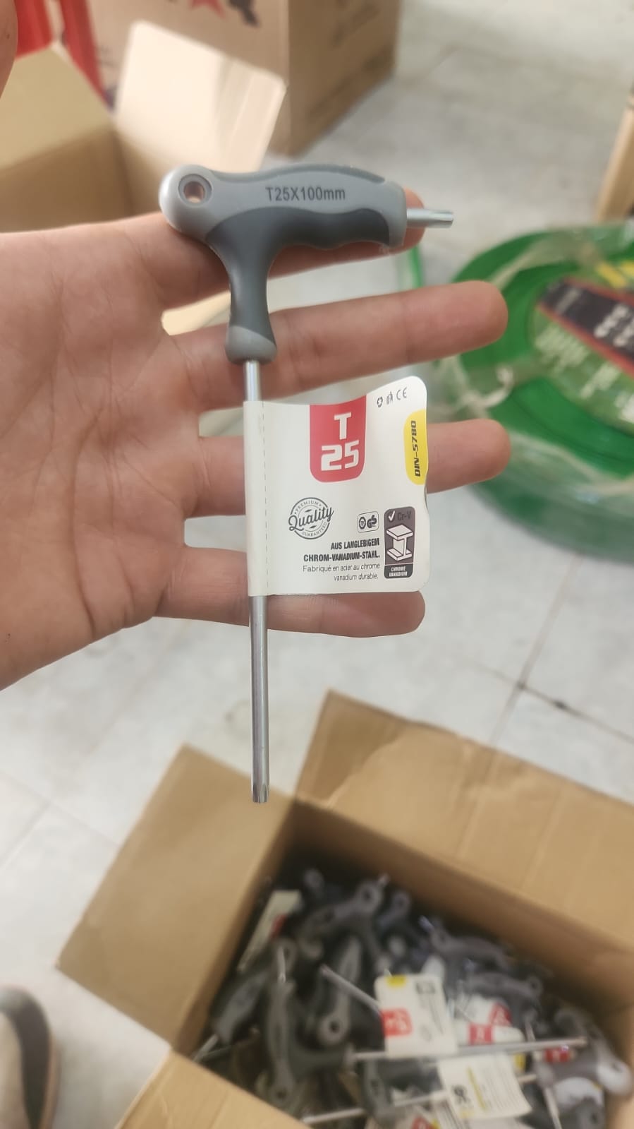 Clé Torx à poignée en T