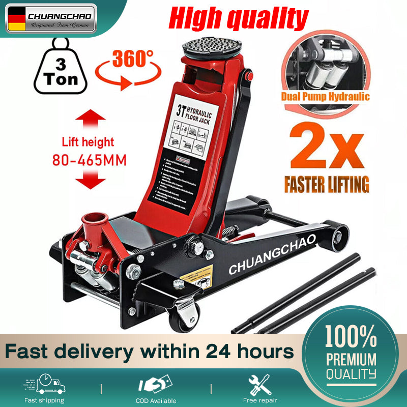 Cric Hydraulique 3 Tonnes