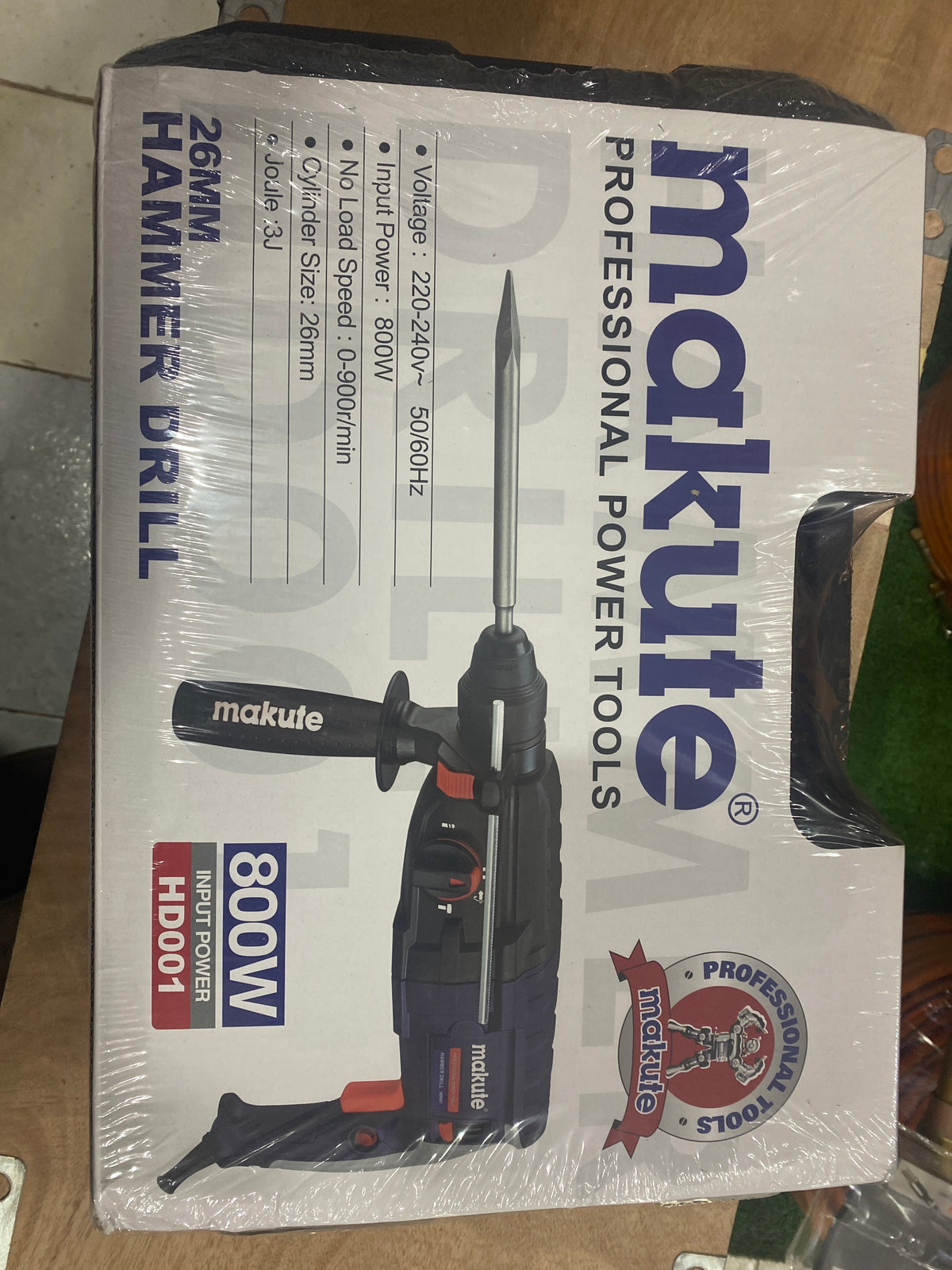 Perceuse à Percussion Makute HD001 26mm — 800W Professionnel