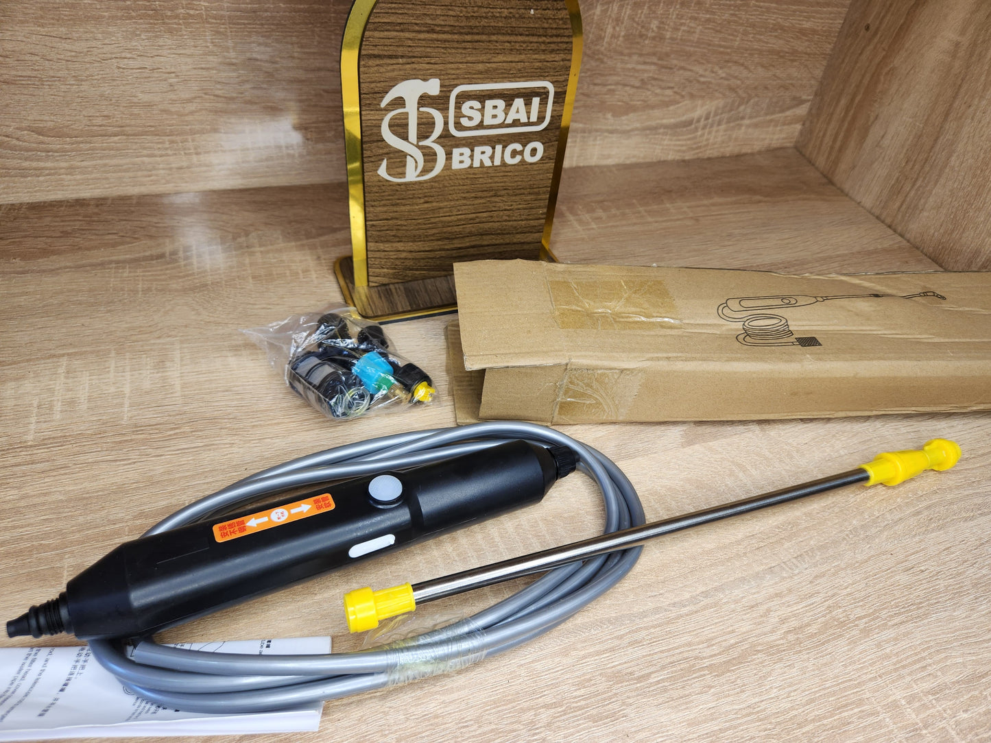 Lance de Pulvérisation Électrique Haute Pression – Kit Complet