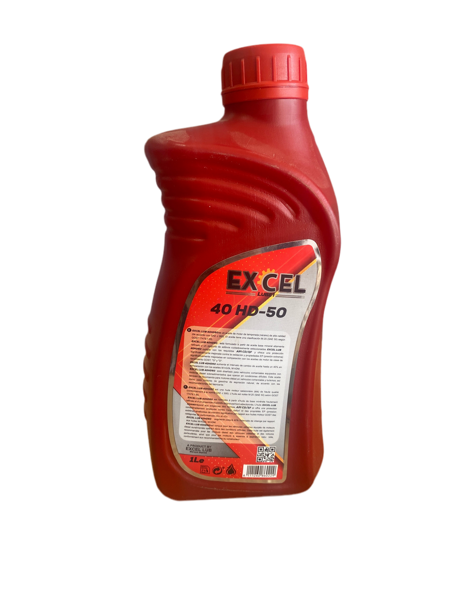 Huile Moteur EXCEL 40 HD-50 – 1L (Essence & Diesel)