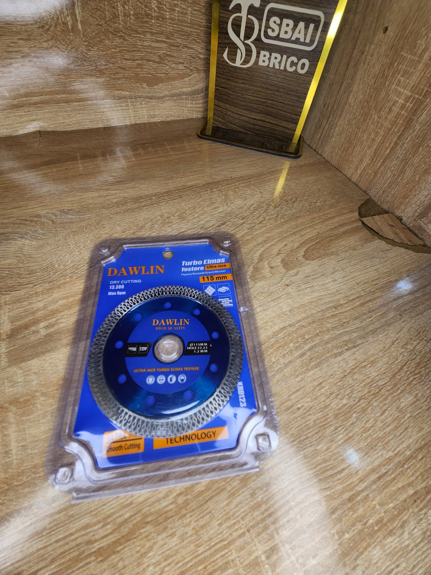 Disque diamant turbo Dawlin 115 mm