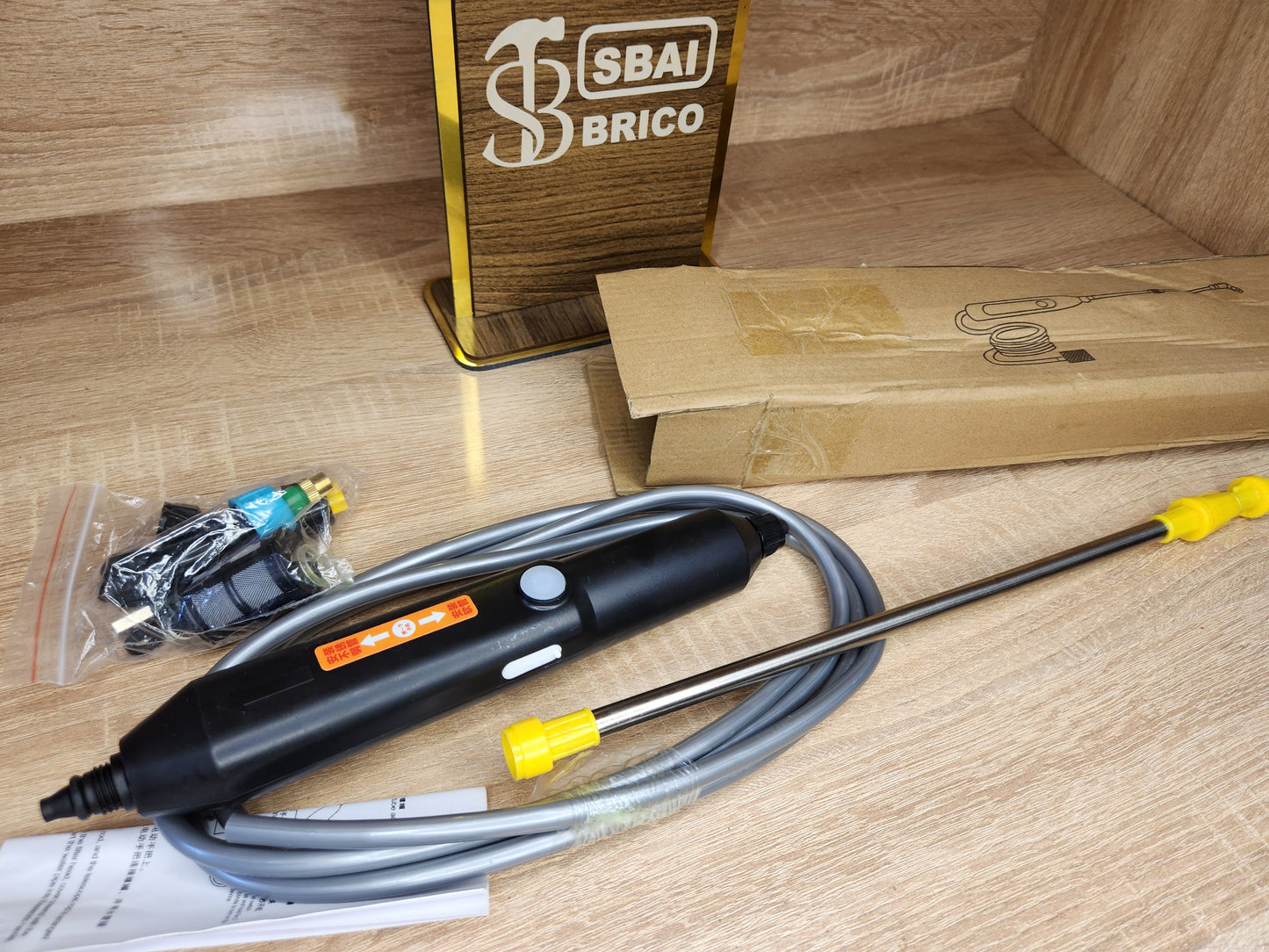 Lance de Pulvérisation Électrique Haute Pression – Kit Complet