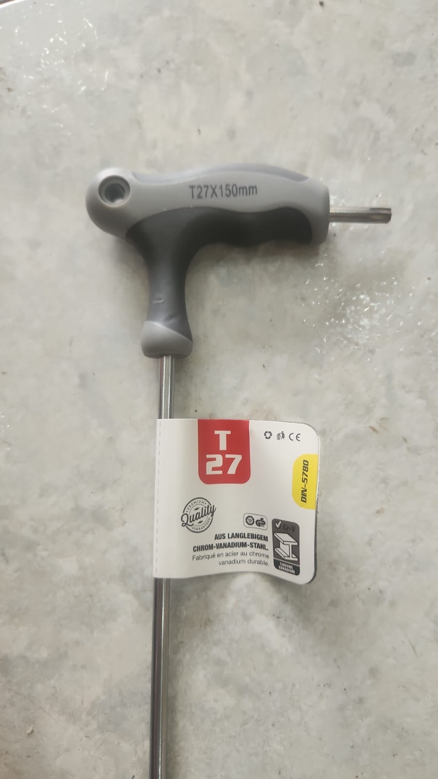 Clé Torx à poignée en T