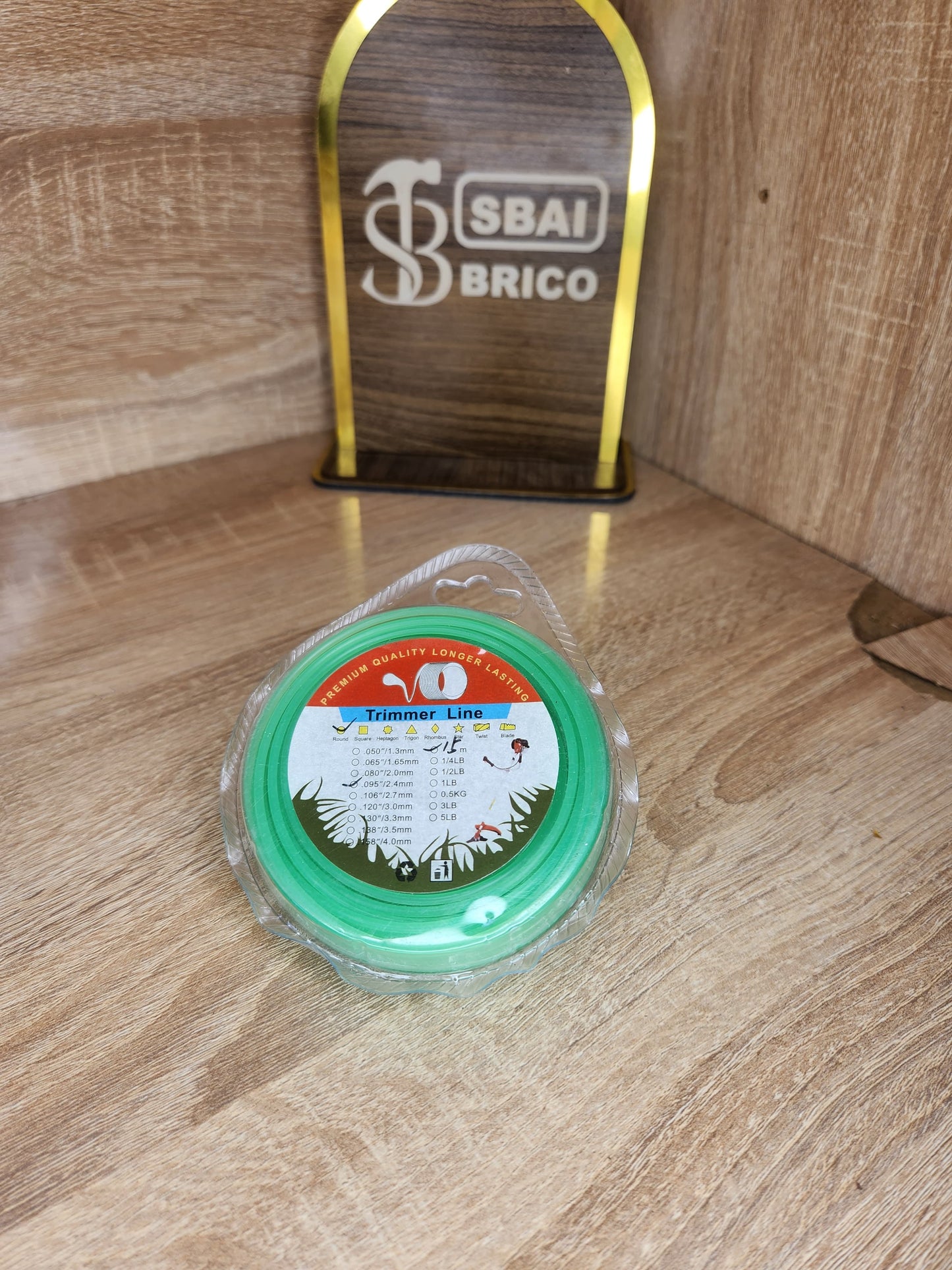 Fil de Débroussailleuse Vert – Trimmer Line Premium