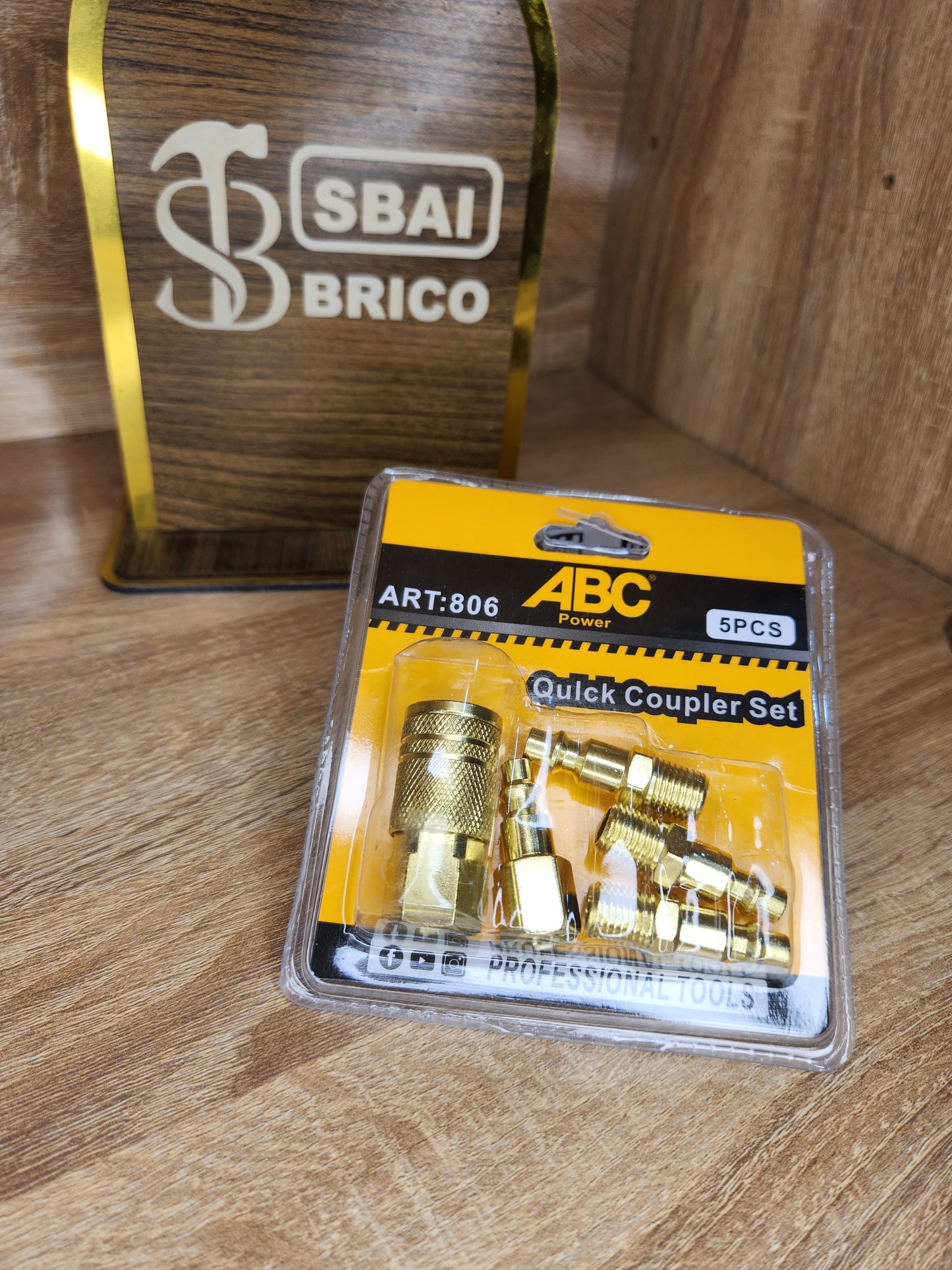 Kit de Raccords Pneumatiques 5 Pièces – ABC Power ART:806