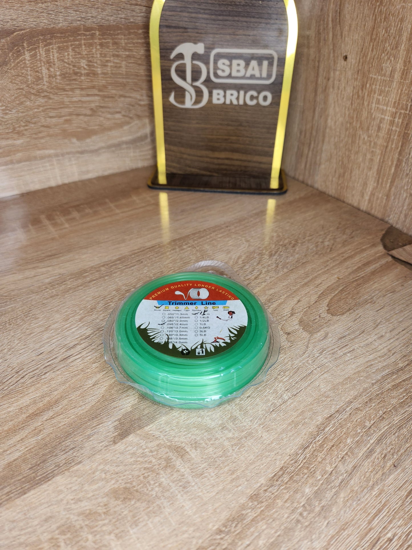 Fil de Débroussailleuse Vert – Trimmer Line Premium