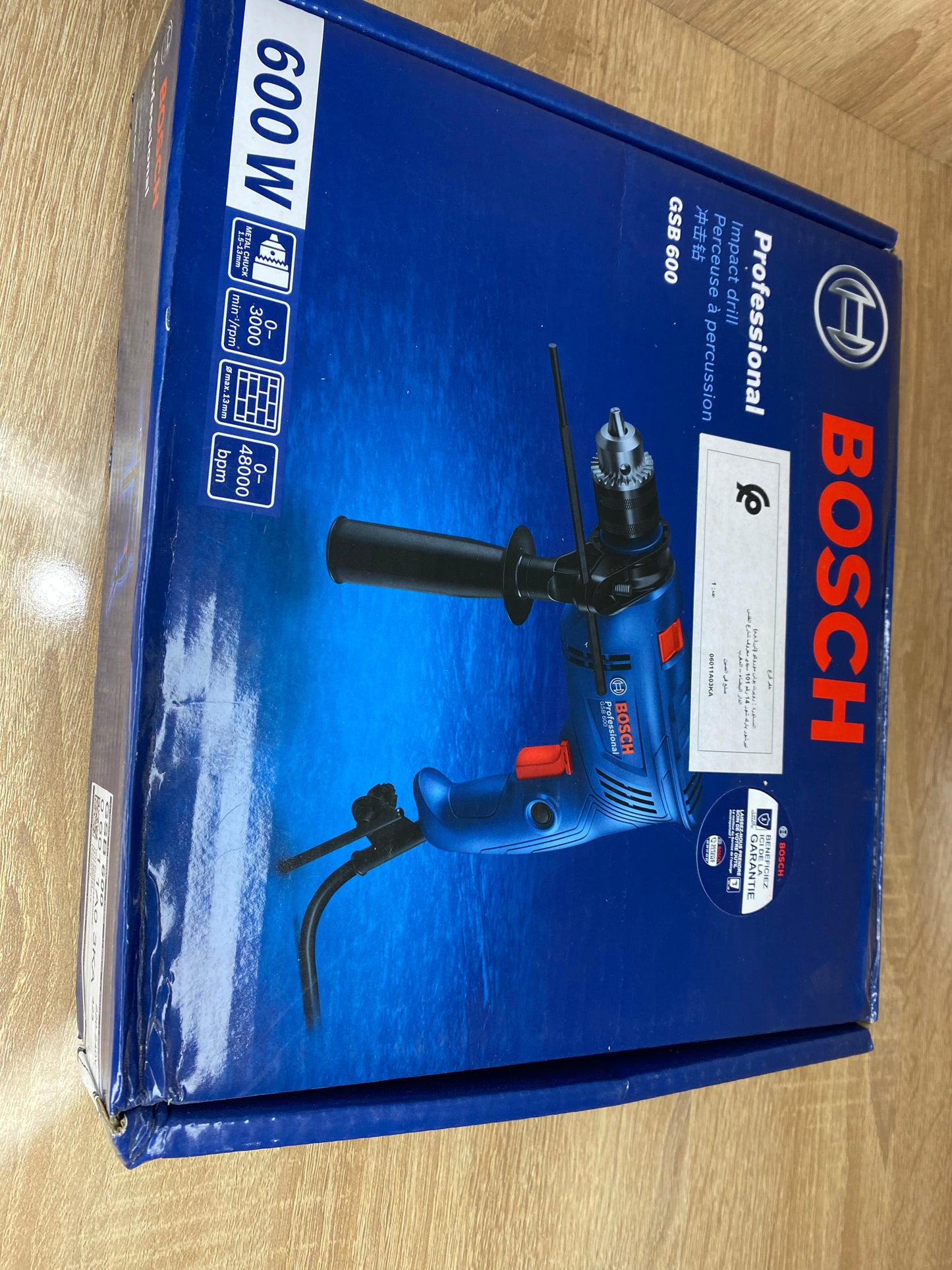 Perceuse à percussion BOSCH GSB 600 – 600W