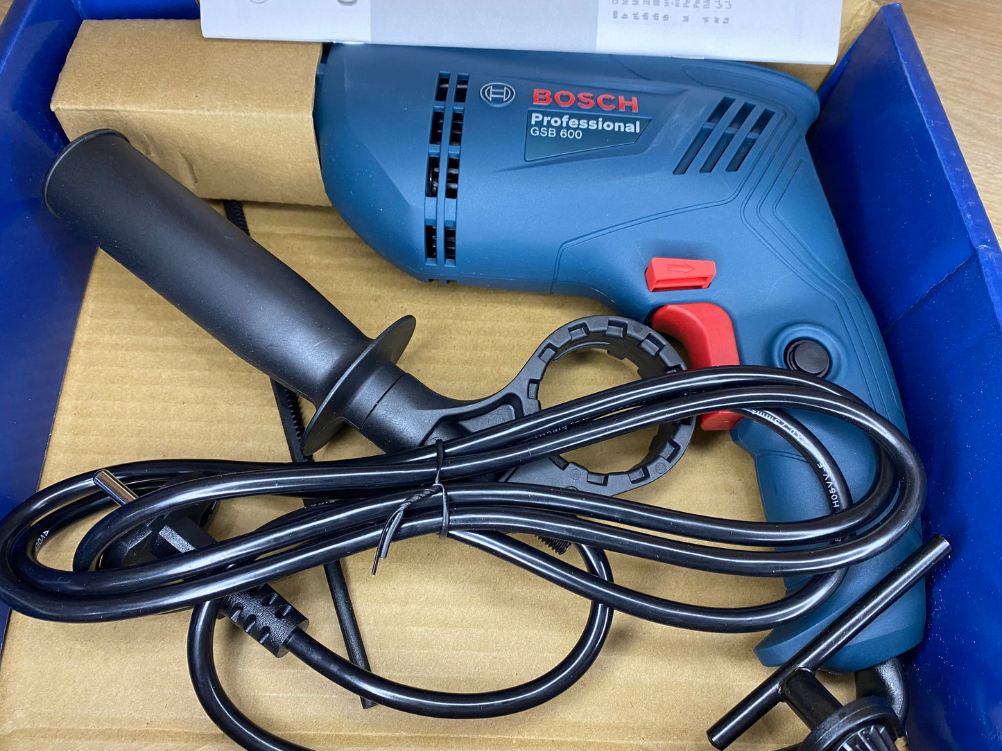 Perceuse à percussion BOSCH GSB 600 – 600W