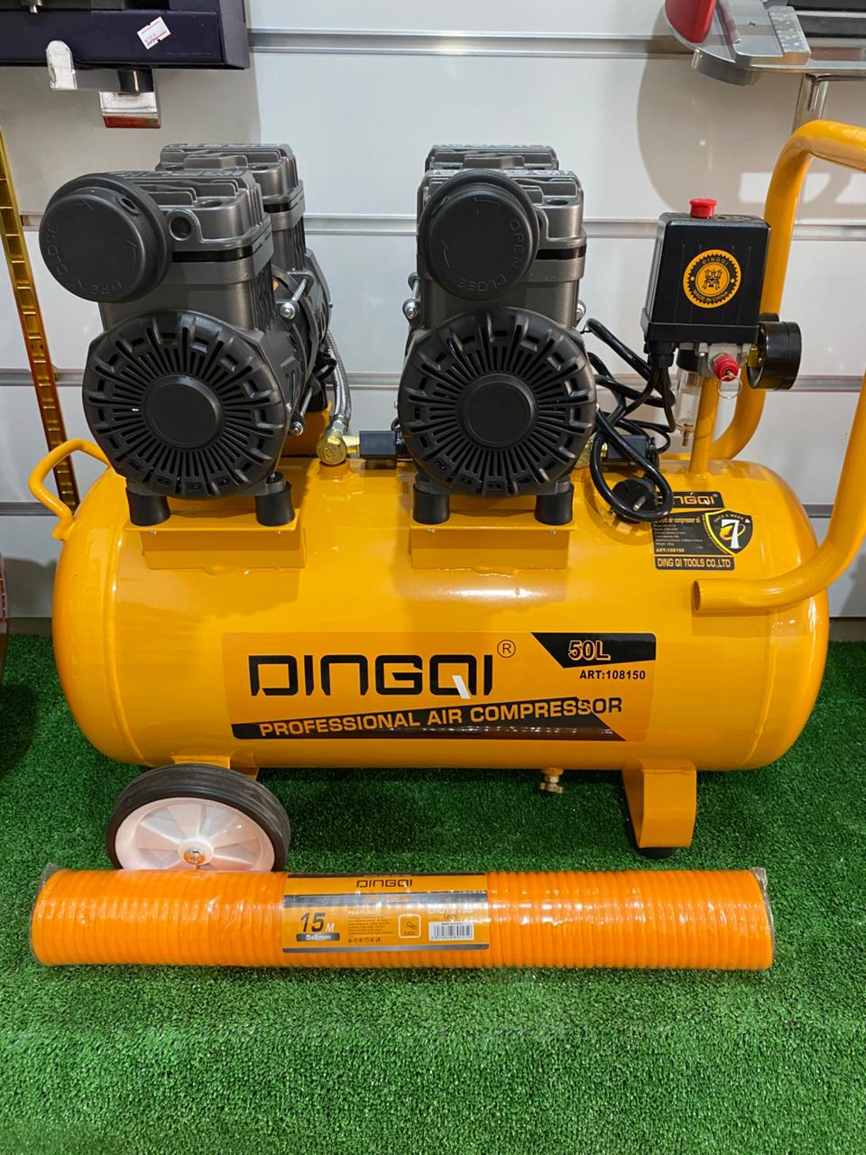 Compresseur d’Air Professionnel DINGQI – Réservoir de 9 Litres