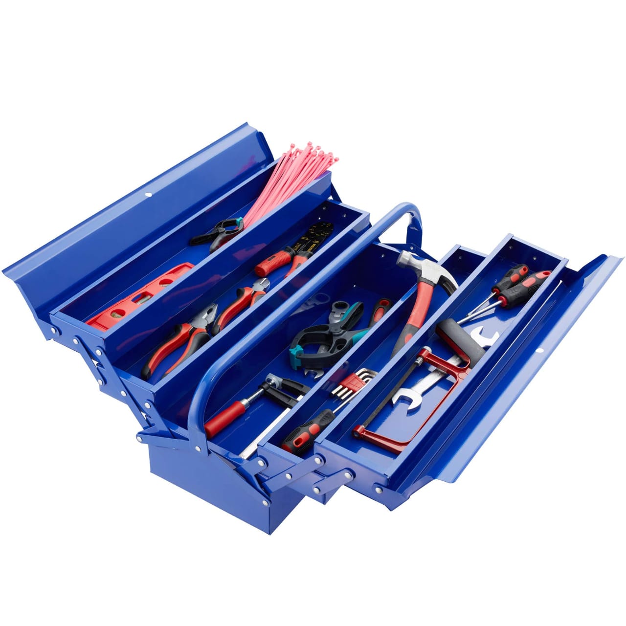 Caisse à Outils Métallique Multi-Compartiments – Organisation et Durabilité