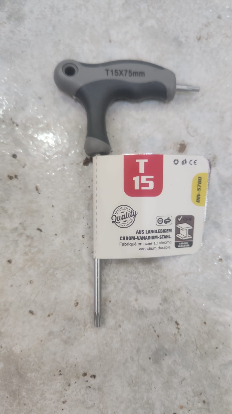 Clé Torx à poignée en T