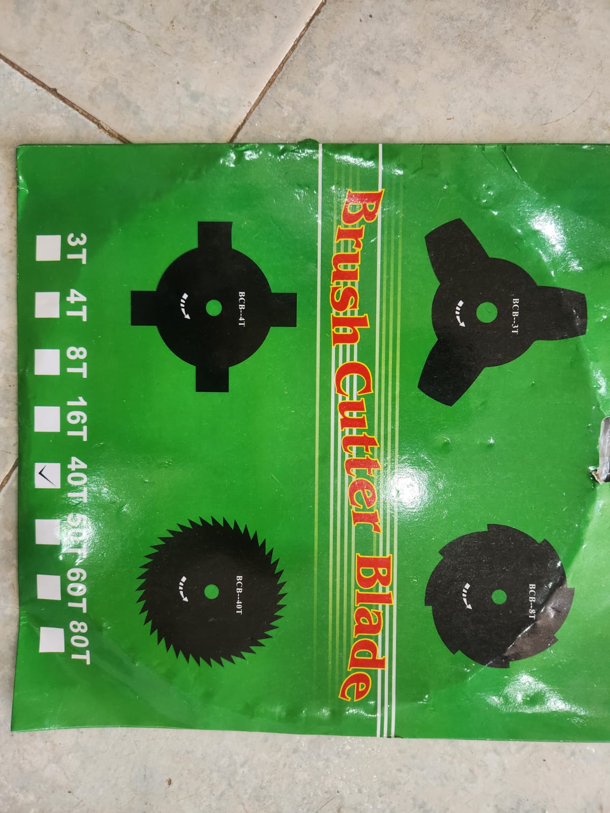 Lame de Débroussailleuse HISAKA 40 Dents – Brush Cutter Blade