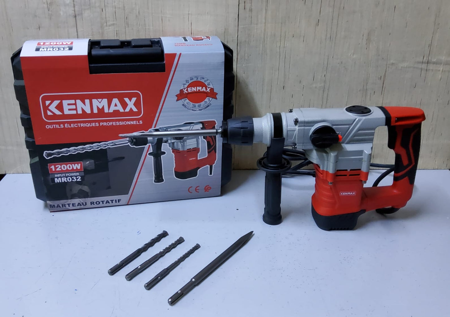Marteau Rotatif Kenmax - 1200W