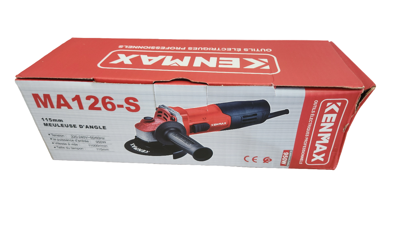 Meuleuse d’angle KENMAX MA126-S – 950W / 115mm