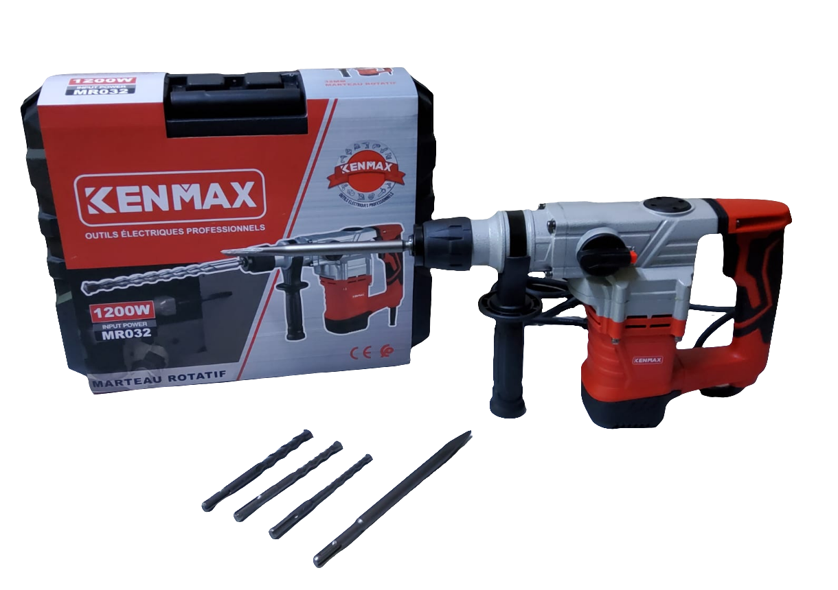 Marteau Rotatif Kenmax - 1200W
