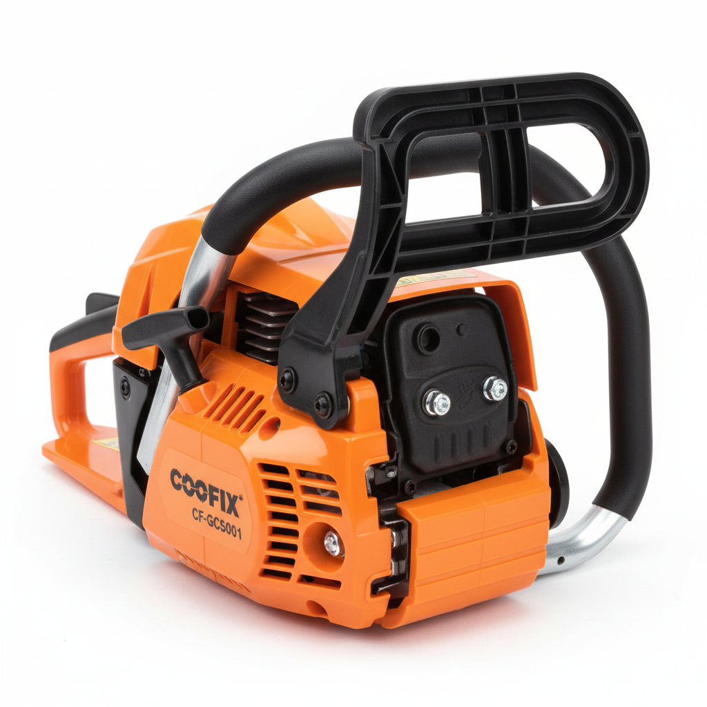 Chainsaw engine detail