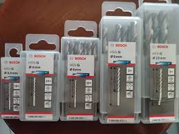 Forets métal HSS-G BOSCH – Différents diamètres
