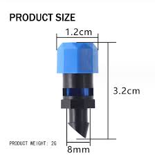Goutteur réglable pour irrigation goutte à goutte – 0 à 70 L/h
