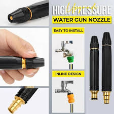 Kit pistolet d’arrosage 12 mm avec raccords