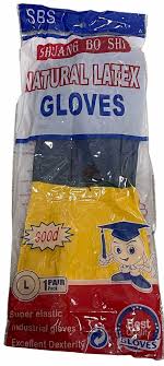 Gants en latex naturel SBS