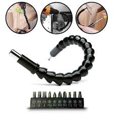 Kit embouts de vissage avec rallonge flexible - 12 pièces (XCORT)