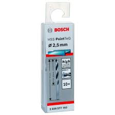Forets métal HSS-G BOSCH – Différents diamètres