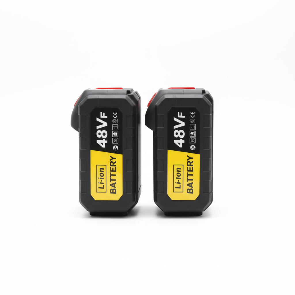 Batteries lithium-ion 48V incluses avec le sécateur