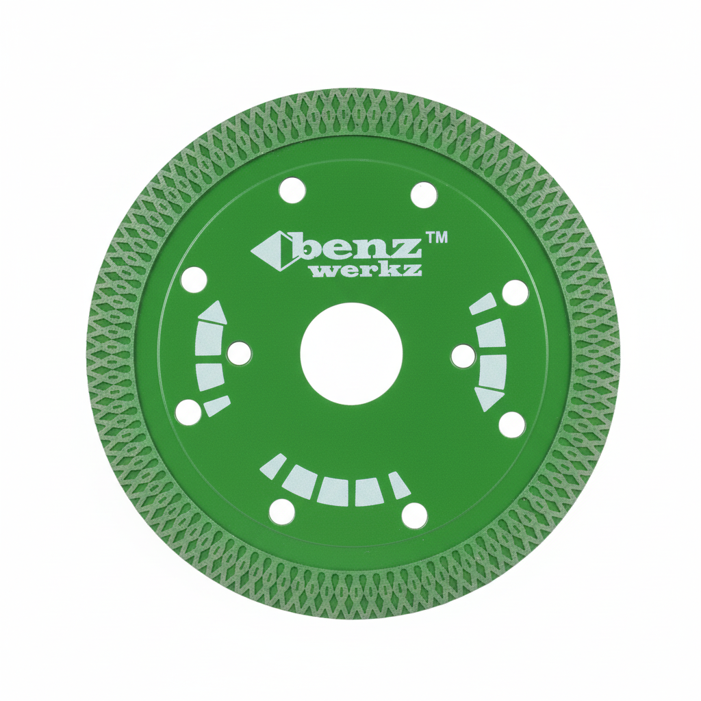 Lame de scie diamantée Benz Werkz 115mm vue de face