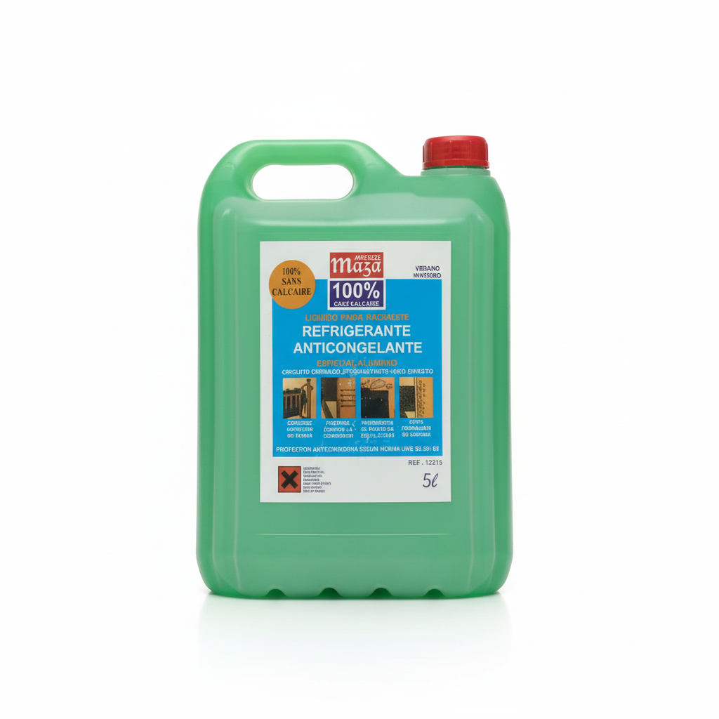 Réfrigérant anticongelant 5L - Vue latérale