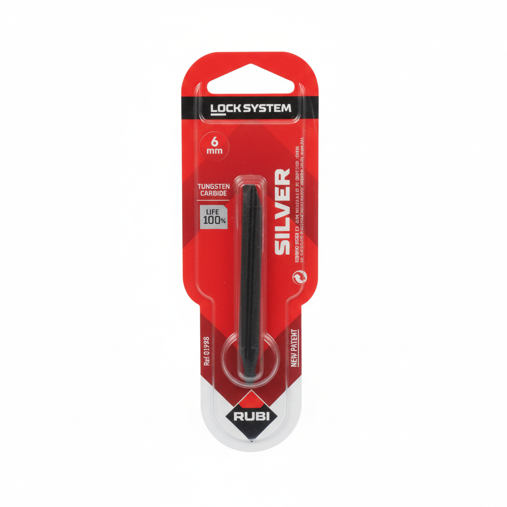 Foret RUBI SILVER 6mm vue emballage