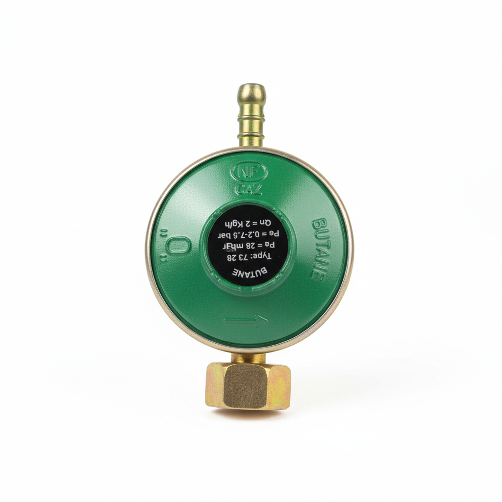Régulateur de gaz butane - détails
