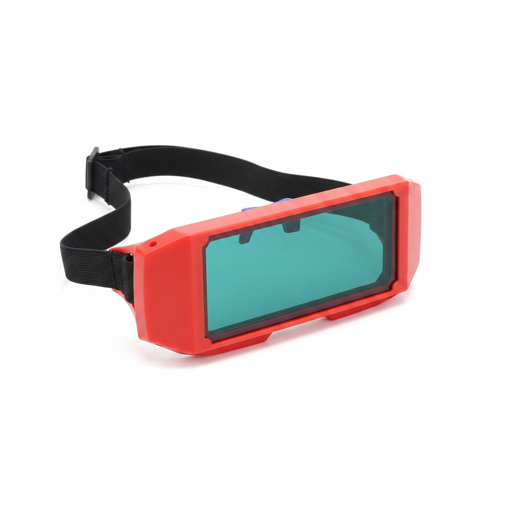 Vue 3/4 lunettes de soudage NKGF avec sangle