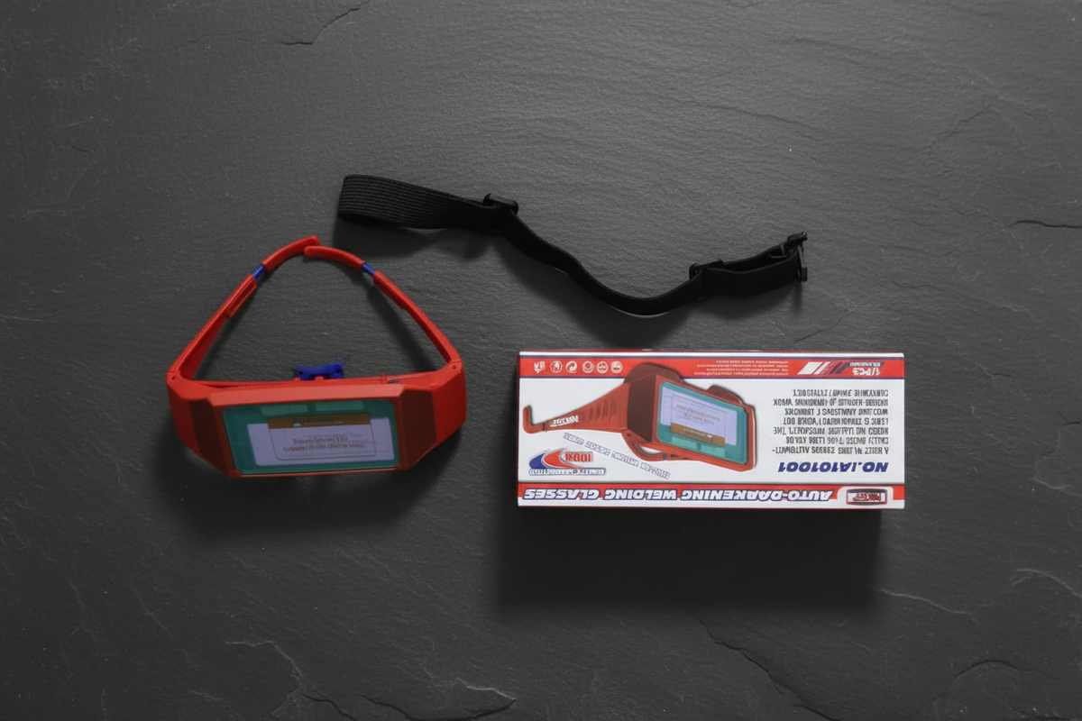 Flat lay lunettes NKGF avec emballage