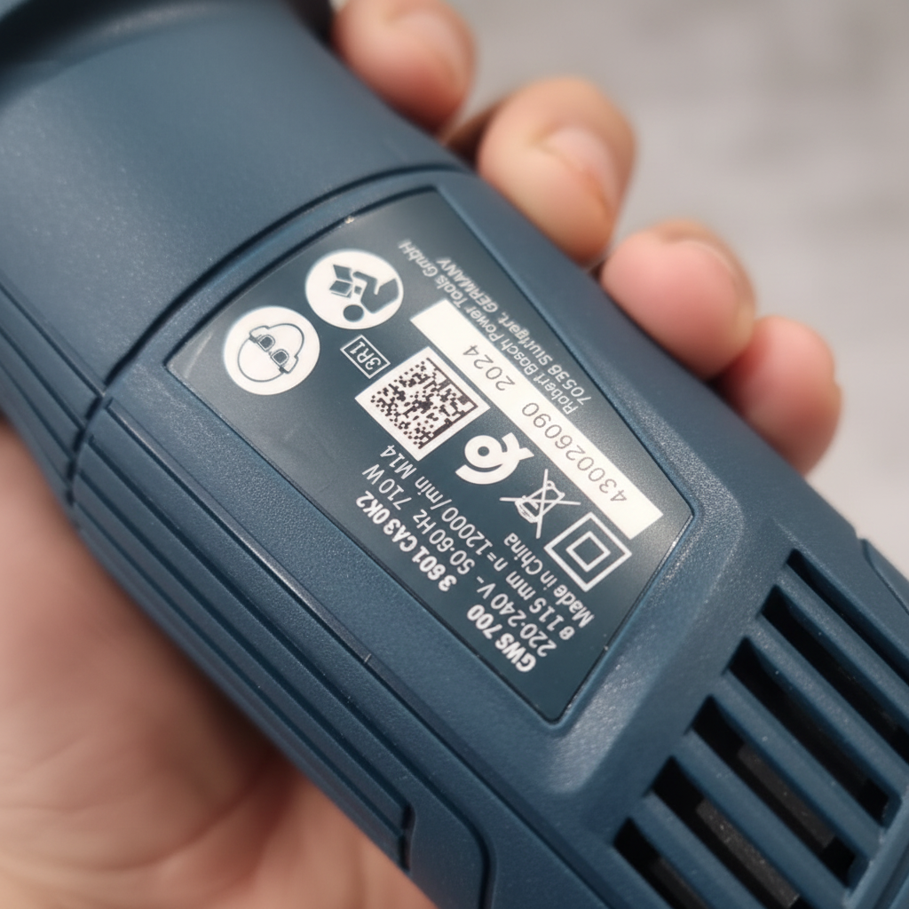 Spécifications techniques Bosch GWS 700