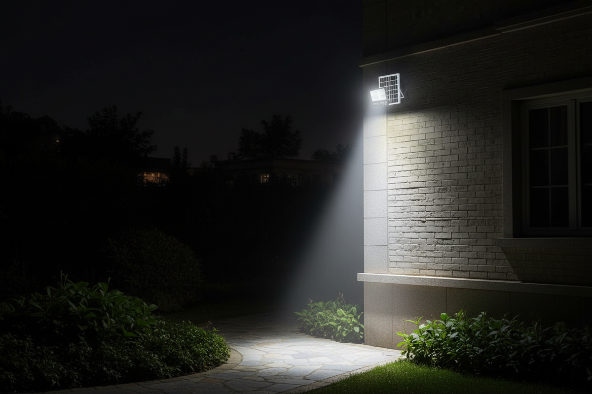 Projecteur solaire OSSAKA éclairage nocturne extérieur