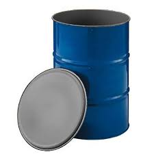 Fût métallique 200 L – Bleu