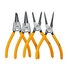 Pack de Pinces Circlips BEBONA – 4 Pièces Professionnelles (180mm)