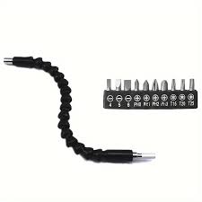 Kit embouts de vissage avec rallonge flexible - 12 pièces (XCORT)
