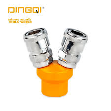 Raccord Rapide Européen Double DINGQI – Réf. LH01403