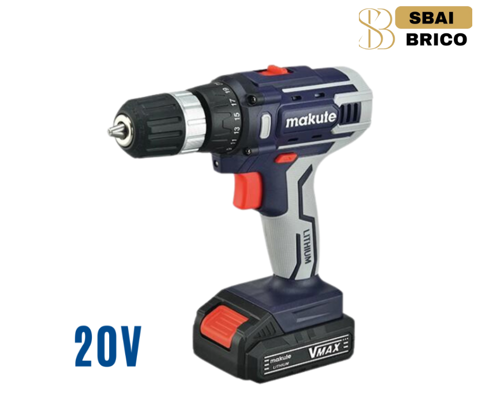 Visseuse Sans Fil 20V avec 2 Batteries – Puissance et Polyvalence