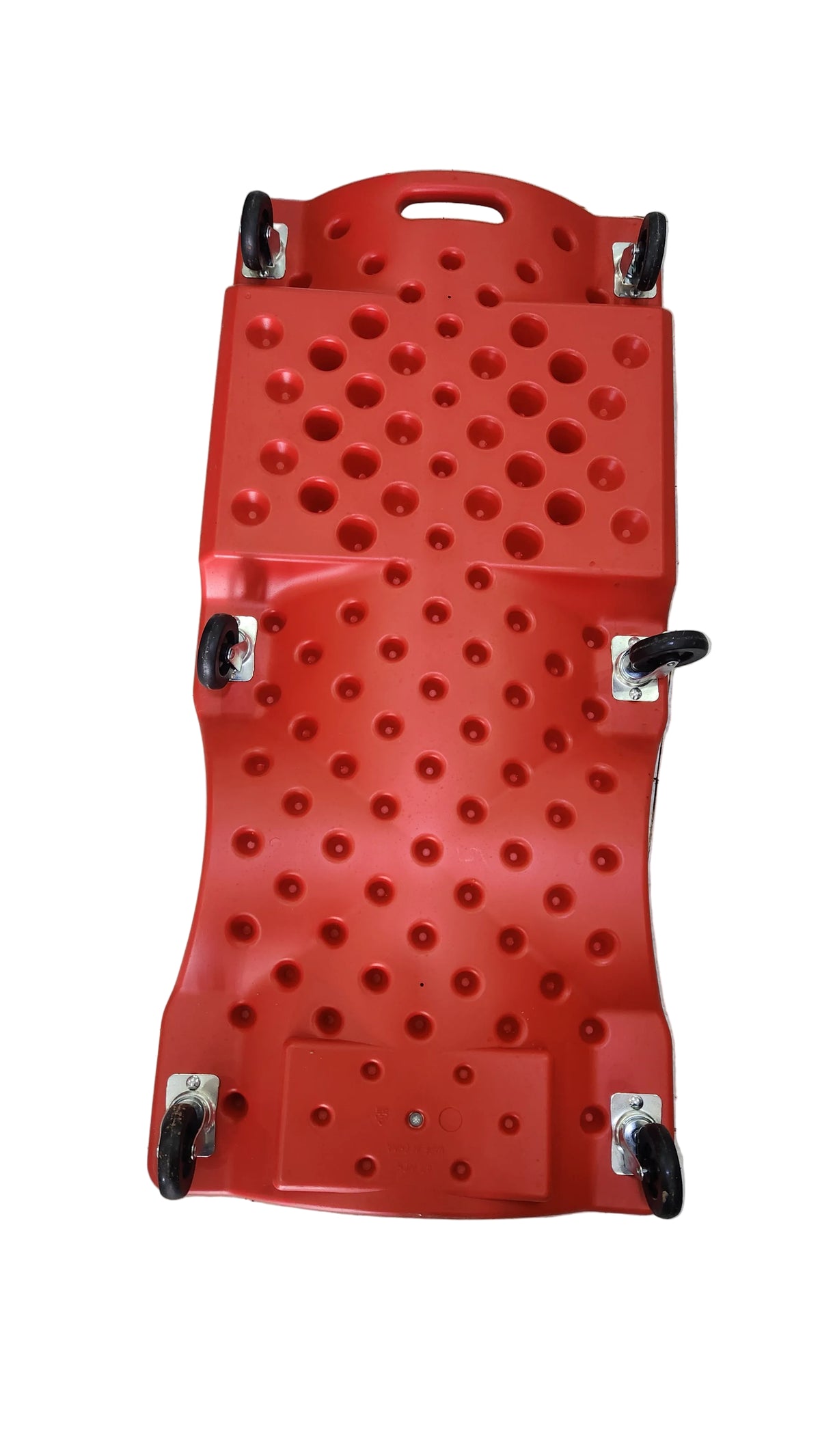 Planche de mécanicien ergonomique – Plastique renforcé – Rouge