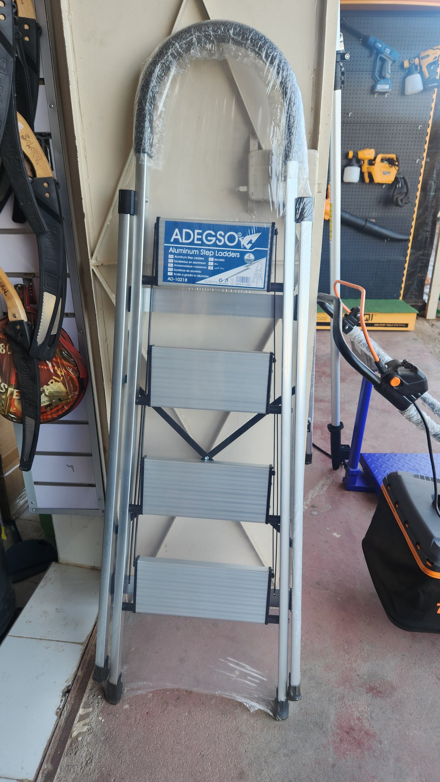 Escabeau en aluminium 5 marches