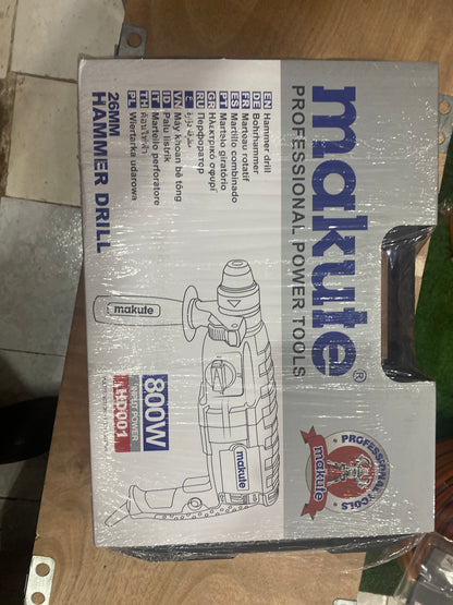 Perceuse à Percussion Makute HD001 26mm — 800W Professionnel