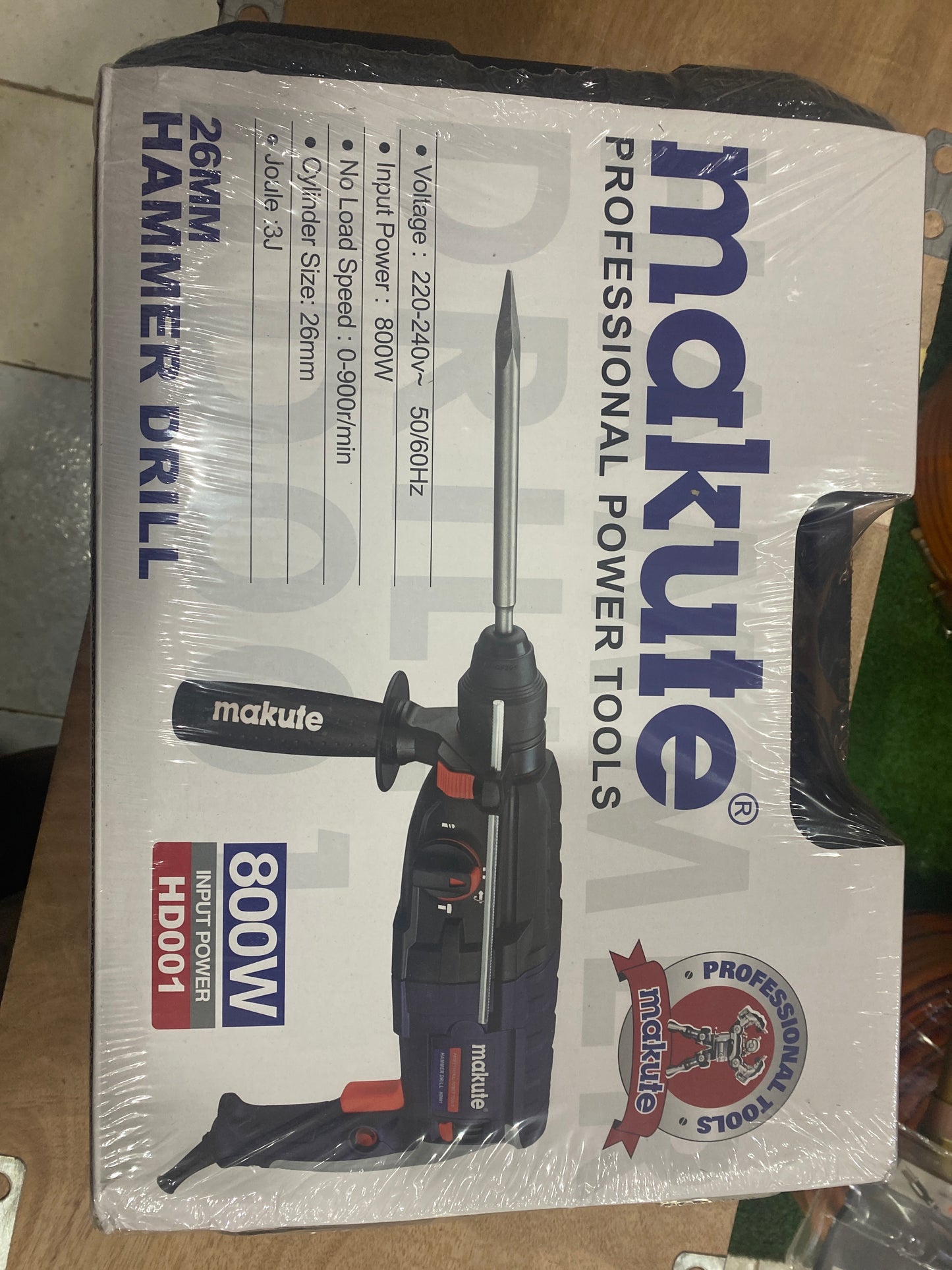 Perceuse à Percussion Makute HD001 26mm — 800W Professionnel