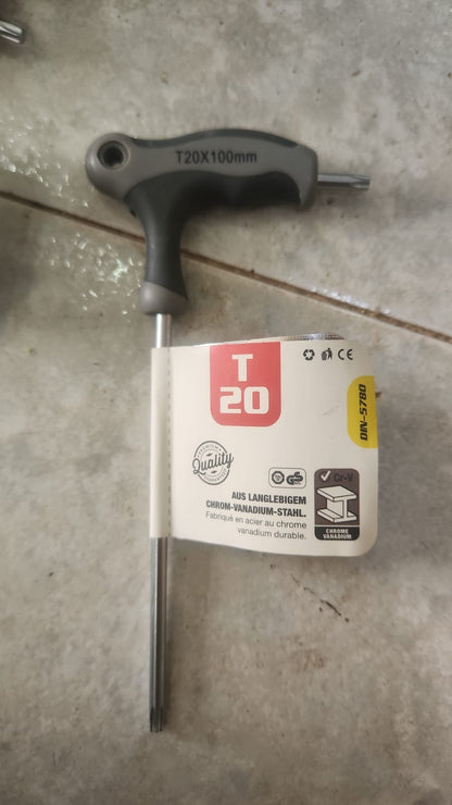 Clé Torx à poignée en T