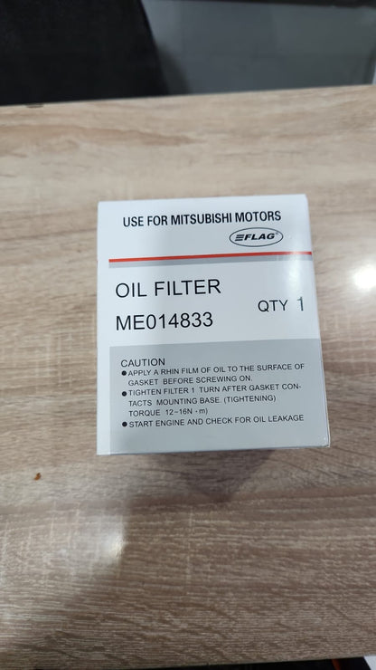 Filtre à Huile Mitsubishi ME014833 - Pièce d'Origine