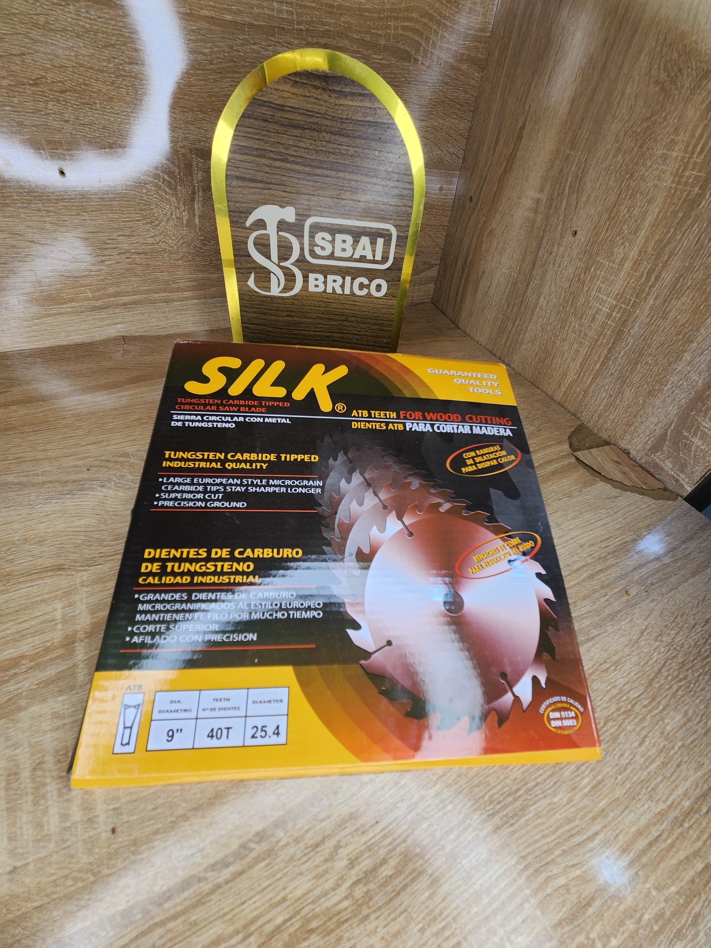 Lame Circulaire pour Bois 115 /230mm 40 Dents SILK – Carbure Tungstène